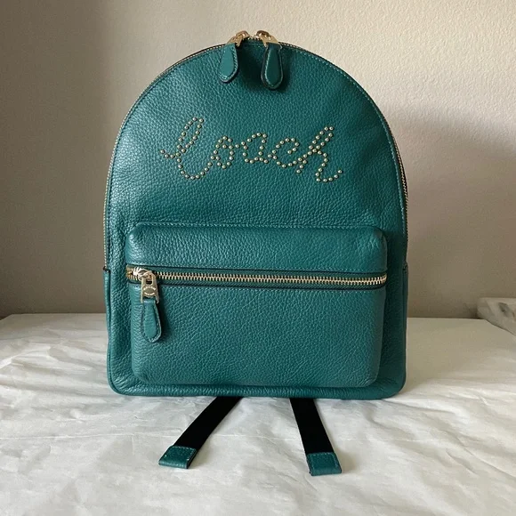 Coach | Bags | Coach Medium Charlie Backpack With Studded  display picture 1